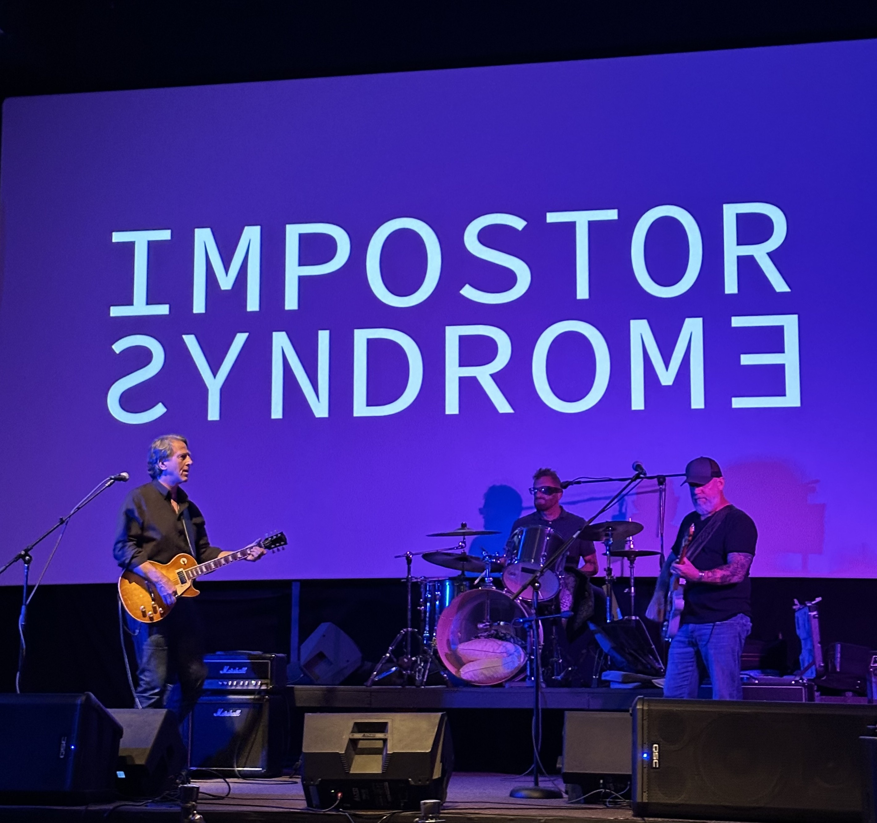 Impostor Syndrome band hanging out