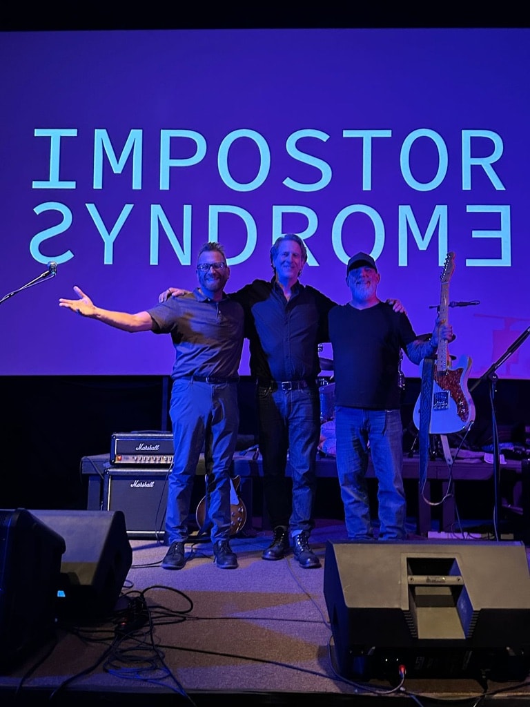 Impostor Syndrome on stage at the Wilmette Theatre